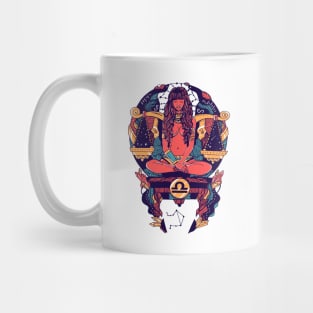 Retro Triad Libra Beauty Mug